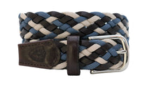 beltology back nine stretch leather elastic touch of modern mission belt black braided dress