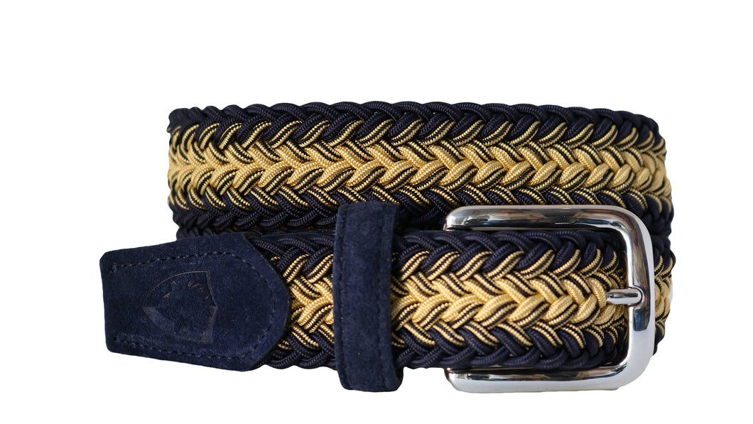beltology back nine stretch leather elastic touch of modern mission belt brown braided dress berkeley game